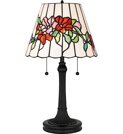 Quoizel - TF6817MBK - Aurora 23.25" Table Lamp