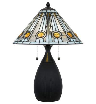Quoizel - TF6840MBK - Ayla 22.5-inch Table Lamp