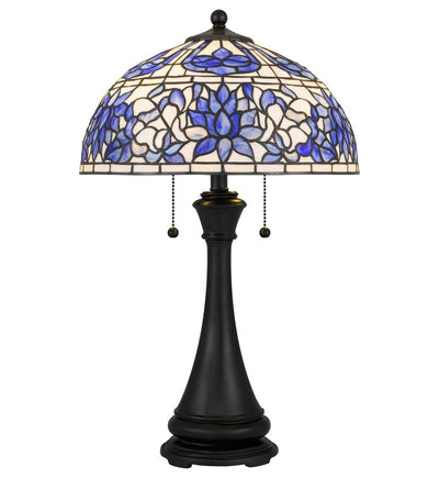 Quoizel - TFNR6325MBK - Wisteria Bloom 25.5-inch Table Lamp
