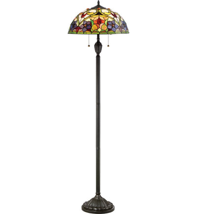Quoizel - TFVT9362VB - Violets 62" Floor Lamp