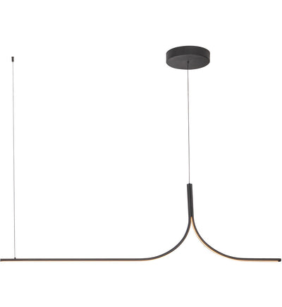Kuzco - LP17905-BK-UNV-010 - Thread 59.125" Linear Suspension