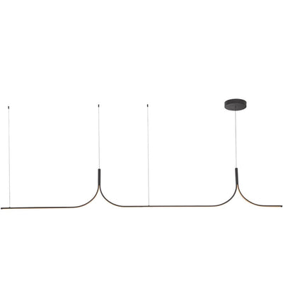 Kuzco - LP17910-BK-UNV-010 - Thread 118.125" Linear Suspension