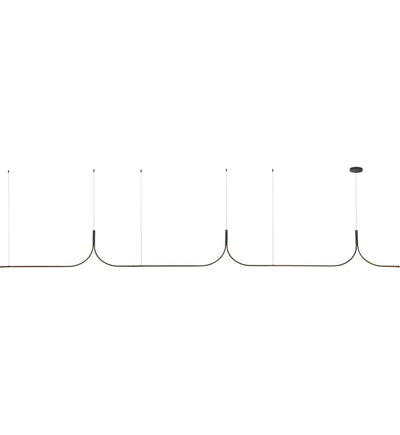 Kuzco - LP17915-BK-UNV-010-RT - Thread 177.25" Linear Suspension