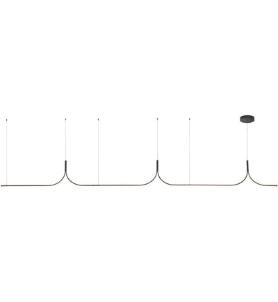 Kuzco - LP17915-BK-UNV-010 - Thread 177.25" Linear Suspension