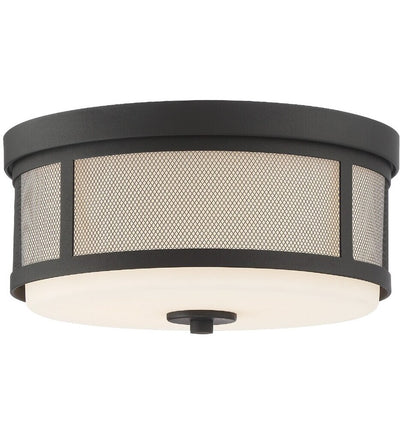 Crystorama - Trevor 13.5" Flush Mount