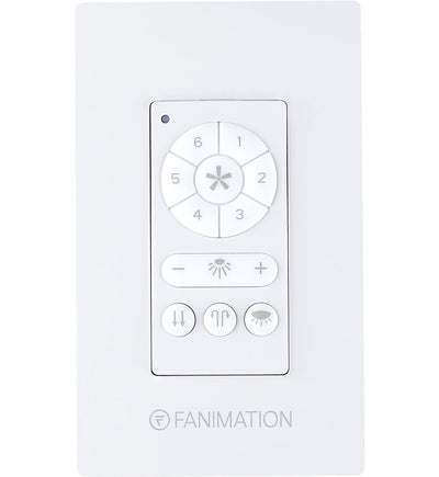 Fanimation - TW406 - DC Motor Wall Control - 6 Fan Speeds - Down Light