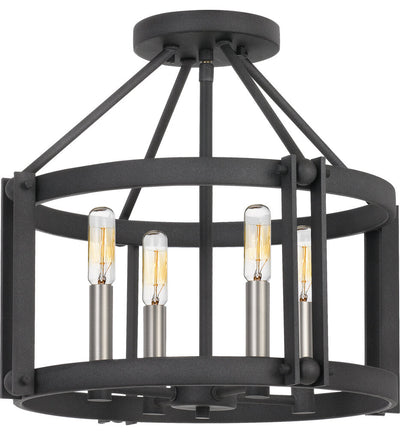 Quoizel - VC1716MB - Victor 16" Semi-Flush Mount