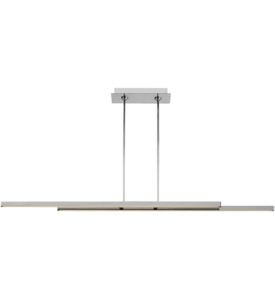 Visual Comfort Modern - 700LSSTG260PSS-LED927 - Stagger 60" Linear Suspension