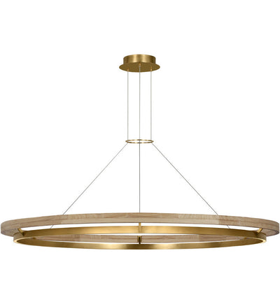 Visual Comfort Modern - SLCH30030HABNO - Grace 65" Chandelier