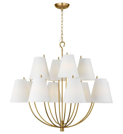 Visual Comfort Studio - CC18412BBS - Marina 40-inch Chandelier
