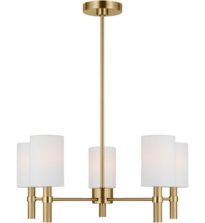 Visual Comfort Studio - DJC1135SB - Manor 24" Chandelier