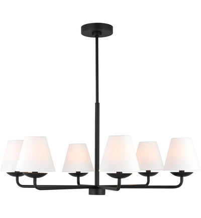 Visual Comfort Studio - DJC1186MBK - Albion 34" Chandelier