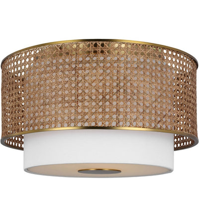 Visual Comfort Studio - KSF1043BBSBRTN - Sawyer 18" Flush Mount