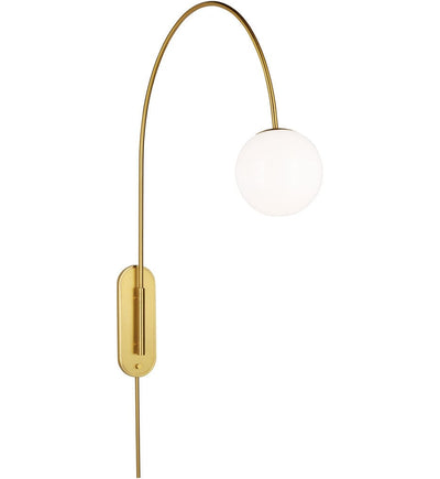 Visual Comfort Studio - KSW1171BBS - Noemie 9" Wall Sconce
