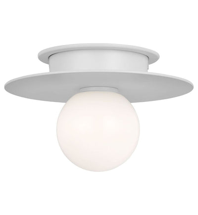 Visual Comfort Studio - KF1001MWT - Nodes 8-inch Flush Mount