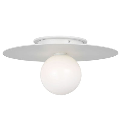 Visual Comfort Studio - KF1011MWT - Nodes 14-inch Flush Mount
