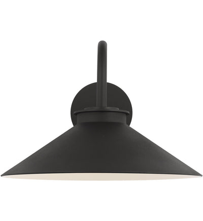 Visual Comfort Studio - SLO1021TXB-L1 - Modern Barn Light 15" Outdoor Wall Sconce