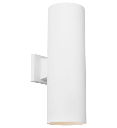 Visual Comfort Studio - SLO1172OTW - Outdoor Cylinders 18-inch Outdoor Wall Sconce