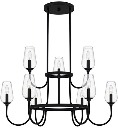 Quoizel - VSC5036MBK - Viscount 36" Chandelier