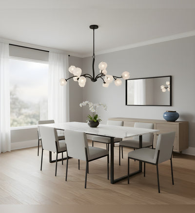 Quoizel - WALK5040MBK - Walker 40-inch Chandelier
