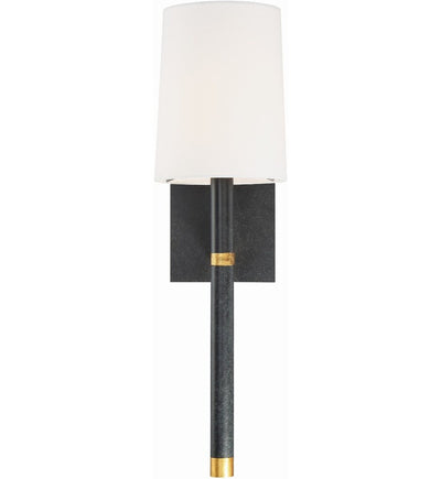 Crystorama - WES-9901-BK-GA - Weston 14.5" Wall Sconce
