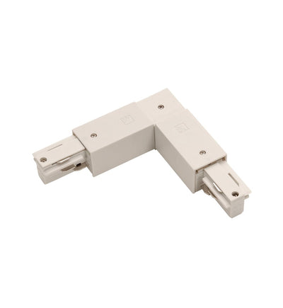 WAC Lighting - WHRLC-WT - W Track Surface Mount Right Architectural Track L-Connector