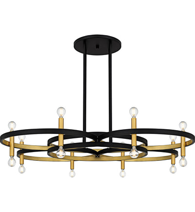 Quoizel - WID5050MBK - Winsland 50" Chandelier