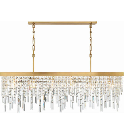 Crystorama - WIN-217-GA-CL-MWP - Winfield 49" Chandelier