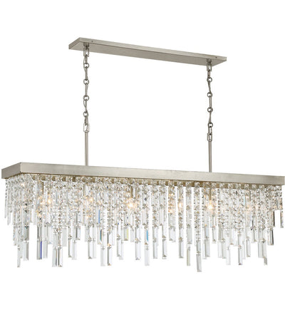 Crystorama - WIN-217-SA-CL-MWP - Winfield 49" Chandelier