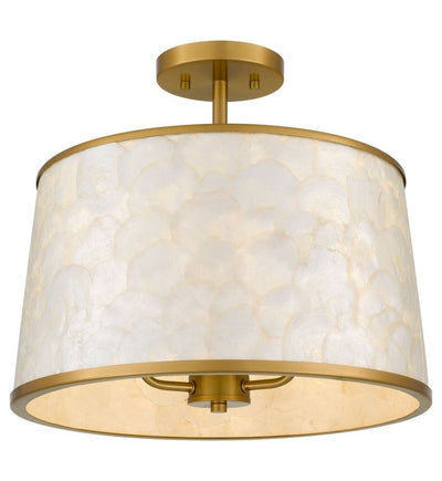Quoizel - WIND1716BRG - Windley 16-inch Semi-Flush Mount