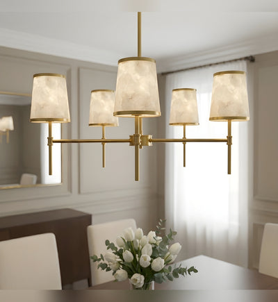 Quoizel - WIND5032BRG - Windley 32-inch Chandelier