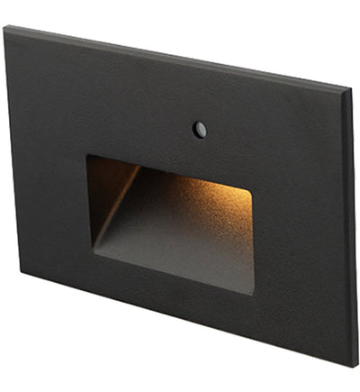 WAC Lighting - LEDme 120V LED Horizontal Step and Wall Light with Daylight Photocell Sensor