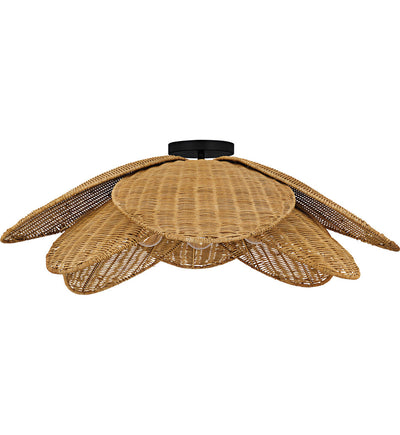 Quoizel - WLL1730MBK - Willa 30" Semi-Flush Mount
