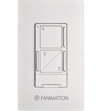 Fanimation - WR502WH - Wall Control with Receiver 3 Fan Speeds Up/Down