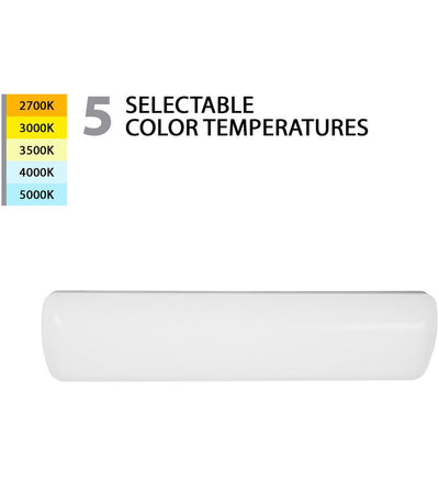 WAC Limited - WS-224-CS-WT - Flo 24" Bath Vanity Light