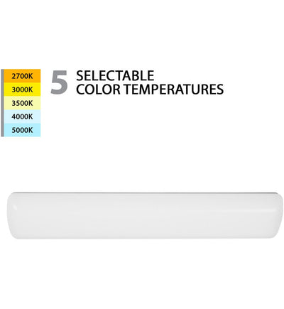 WAC Limited - WS-236-CS-WT - Flo 36" Bath Vanity Light