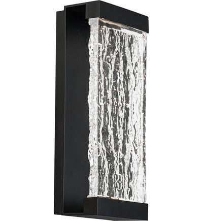 dweLED - WS-W39114-BK - Fusion 14" Outdoor Wall Light