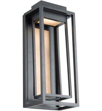 Modern Forms - WS-W57018-BK/AB - Dorne 18" Outdoor Wall Sconce