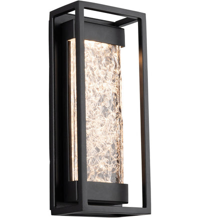 Modern Forms - WS-W58012-BK - Elyse 12.38" Outdoor Wall Sconce