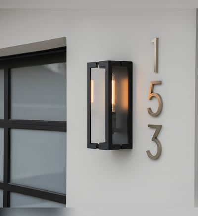 Quoizel - YOUN8406MBK - Young 14-inch Outdoor Wall Sconce