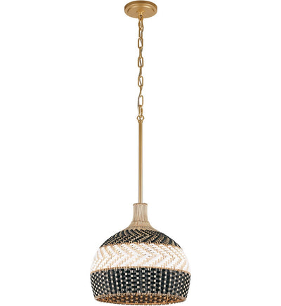 Crystorama - ZAN-9003-SG-MK - Zanzibar 14" Pendant