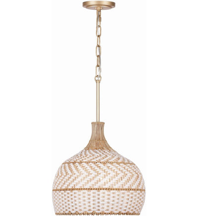 Crystorama - ZAN-9003-SG - Zanzibar 14" Pendant
