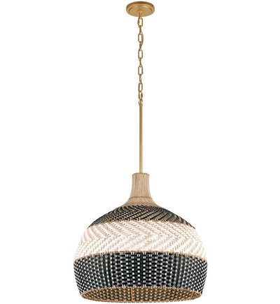 Crystorama - ZAN-9005-SG-MK - Zanzibar 21" Pendant
