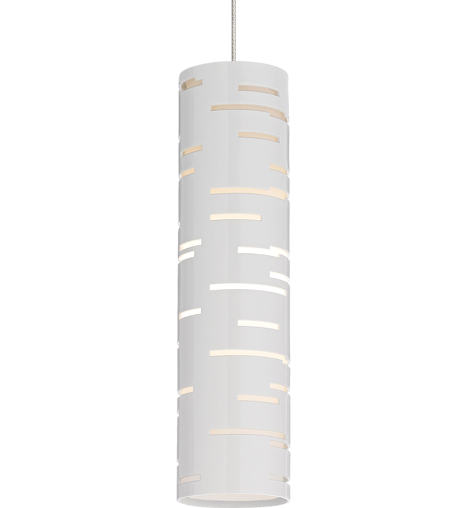 Lamps Com Tech Lighting 700mprvlws Leds930 Revel Monopoint Revel Monopoint Satin Nickel 10 1 Inch 90 Cri Led Pendant With Gloss White Shade By Tech Lighting